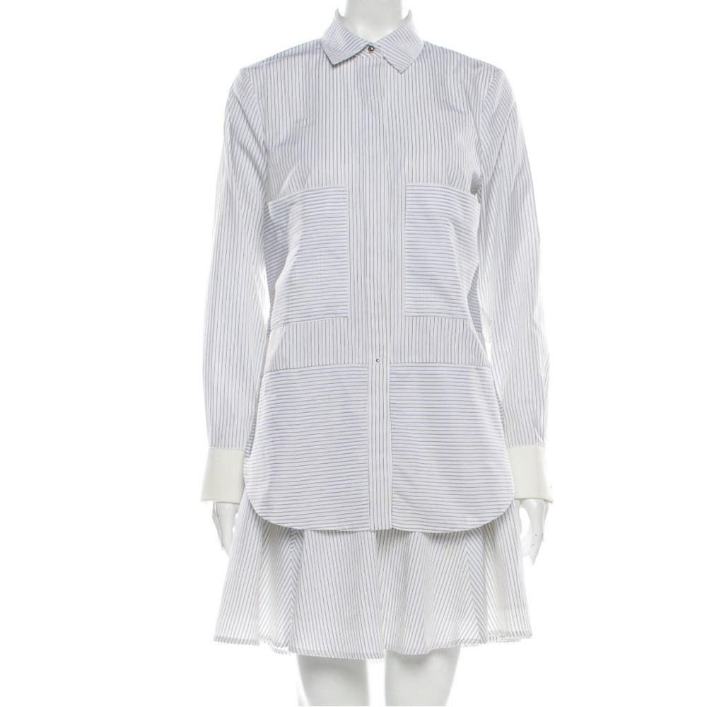 SOLD 10 Crosby Derek Lam Stripe Shirt Dress